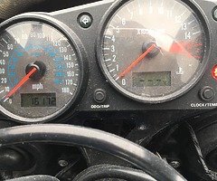 Selling a low miles zx6r. with 12 months MOT