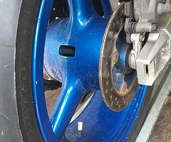 Selling a low miles zx6r. with 12 months MOT