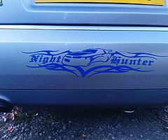 Can make any stickers for any car pm what u looking