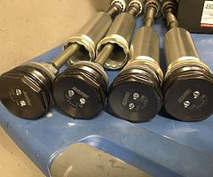 GSXR 1000K9 parts, should fit 09-16 1000 and maybe some 600 and 750. two sets of standard fork inter