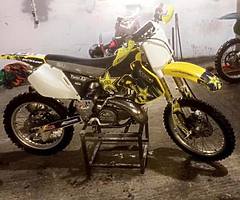 Swap or px for farm quad or 250 4stroke rm250 2002 well looked after service after every outing neve