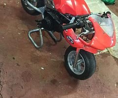 50cc mini moto bike