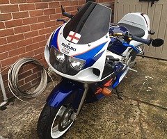 Selling a 1997 gsxr Moted till January 2021.