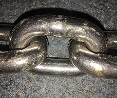 Stainless steel chain for sale. - Image 2/3