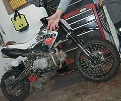 Very good going wee bike only thing it needs is puncture in back tyre fixed starts and drives other 