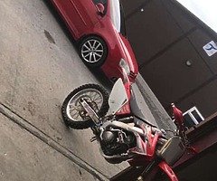 Looking for something along the lines of a Crf , kx 250cc pm me