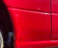 Silver wrapped red door shuts not done. - Image 5/6