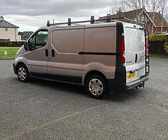 2008 Primastar 2.0 Sold with full Psv Roofrack rear ladder Plylined Bulkhead 2 keys Central Locking  - Image 4/8