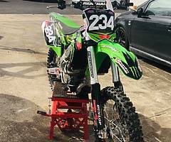 2018 Kawasaki kx250f