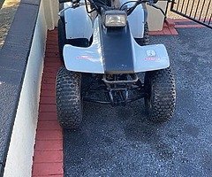 Anyone for quad It needs a small bit of work out from that it grand will sell or swap for dirt bike  - Image 3/3