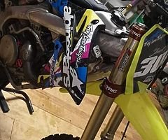 Rmz 450 2012 /2011 front fmf pipe, all new bearings wheels, linkage ect! Suspension serviced seals e - Image 1/10