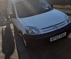 Straight d berlingo van for sale van runs and drives 100% no issues what so ever, few dents here and