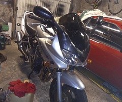 1200s bandit. good clean bike with one small scuff. New oil and filter fitted, running really well. 