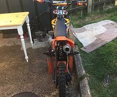 Not selling swaps only looking to swap this stomp 2016 pitbike 125 recently had a full service with 