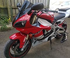 1999 yamaha r1 4xv.26890 miles Motd, very good tyres, new brakes, oil and filter changed. Running we