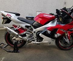 1999 yamaha r1 4xv.26890 miles Motd, very good tyres, new brakes, oil and filter changed. Running we - Image 7/9