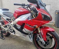 1999 yamaha r1 4xv.26890 miles Motd, very good tyres, new brakes, oil and filter changed. Running we - Image 8/9