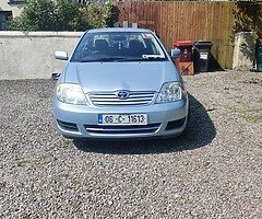 Toyota Corolla 2006 1.4 petrol