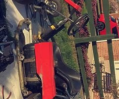 Go kart for sale needs an engine can brake or sell complete everything there would be good project f