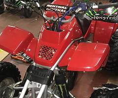 Wanted Honda big red or Yamaha blaster
