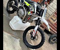 Quad or pit bike must go 100 percent