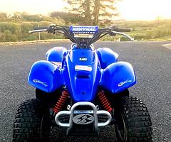 Blaney 70cc quad for sale,x4 new tyres , button eletric start , lights front and rear , foot well pr