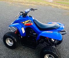 Blaney 70cc quad for sale,x4 new tyres , button eletric start , lights front and rear , foot well pr