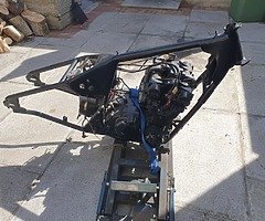 Here I have a 1979 Suzuki gs550ex hardtail chopper - Image 3/10