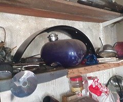 Here I have a 1979 Suzuki gs550ex hardtail chopper - Image 6/10