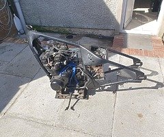 Here I have a 1979 Suzuki gs550ex hardtail chopper - Image 9/10