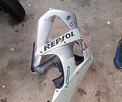 929 bits here. Tank, down pipes, airbox, fairings , all perfect just need cleaned pm me