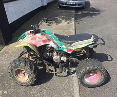 Quad for sale 110 cc quad is running needs some tlc start and drives something simple wrong with it 