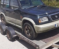 Two SUZUKI GRAND VITARA FOR EXPORT OUR PARTS