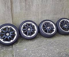 Rays 2 piece alloys 4x100