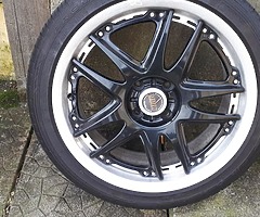 Rays 2 piece alloys 4x100
