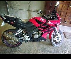 Looking all 125s ROADBIKES . CBR. CB. DT GN..