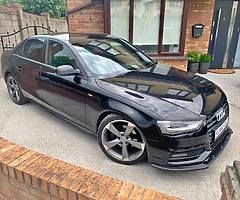 Audi A4 black Edition 2013