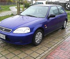 Wanted EJ9 civic