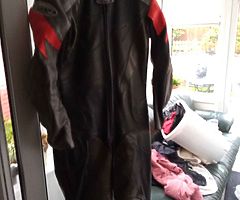 One piece race leathers