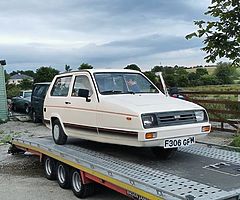 Heading to Galway tomorrow if anyone needs any vehicle lifted
