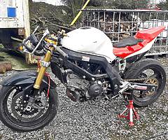 SV 650 racebike for sale or breaking
