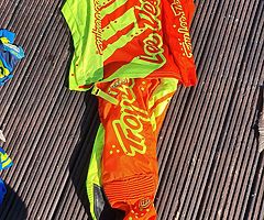 Youth mx kit and gloves