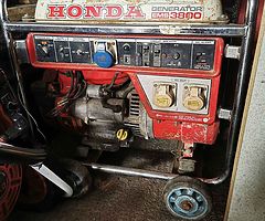 HONDA petrol Generator 3800 3.8kva