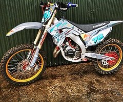 2002 Honda CR125 hybrid one off build