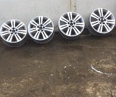 Alloys 5x110 opel alloys and wolfrace alloys to suit almera
