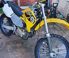 2000 husqvarna te 410 cc Road legal
