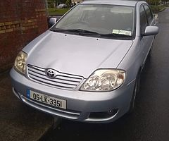2005 Toyota Corolla 1.4