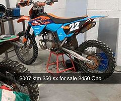 2009 ktm 250 2stroke for sale