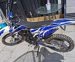 Nitro hurricane 250cc pit bike
