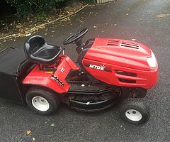 Ride on mower